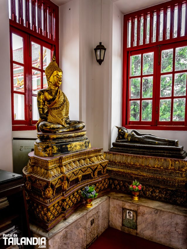 Budas del Loha Prasat de Bangkok