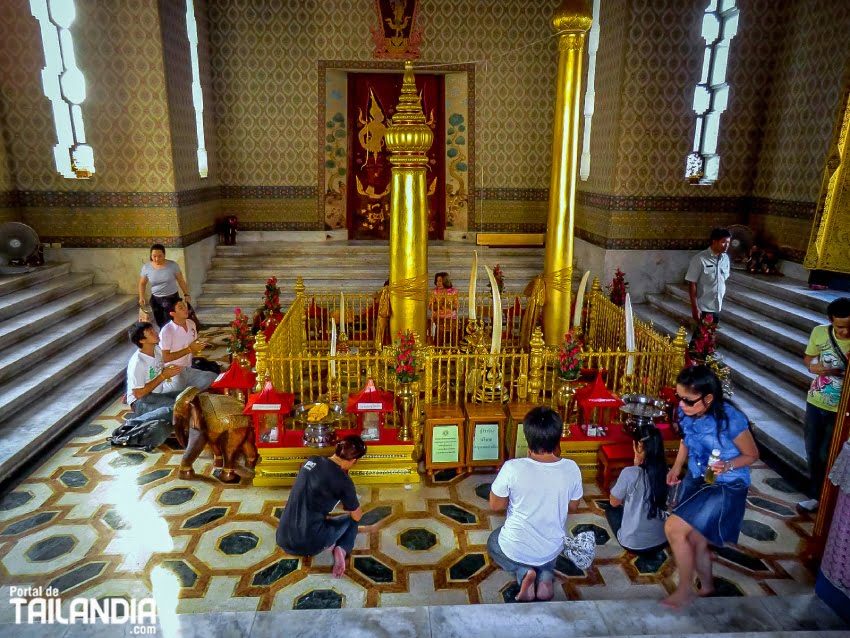 El pilar de Bangkok Lak Muang