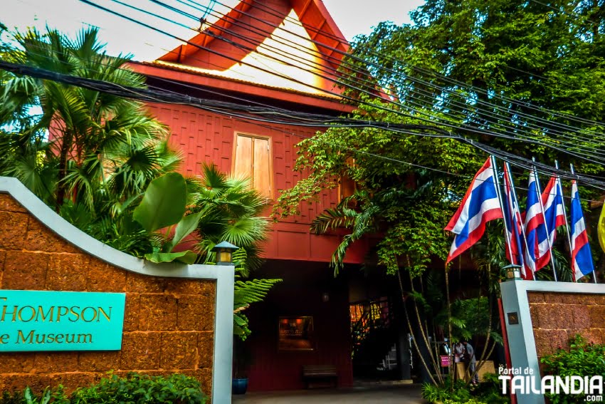 Entrada a Jim Thompson House