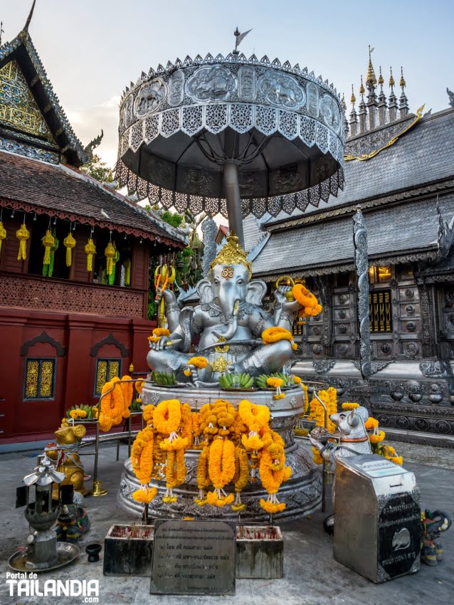 Figura de Ganesha en Chiang Mai