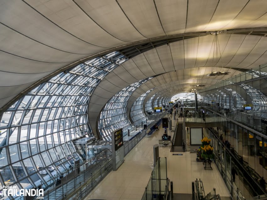 Fotografiando el Aeropuerto de Bangkok