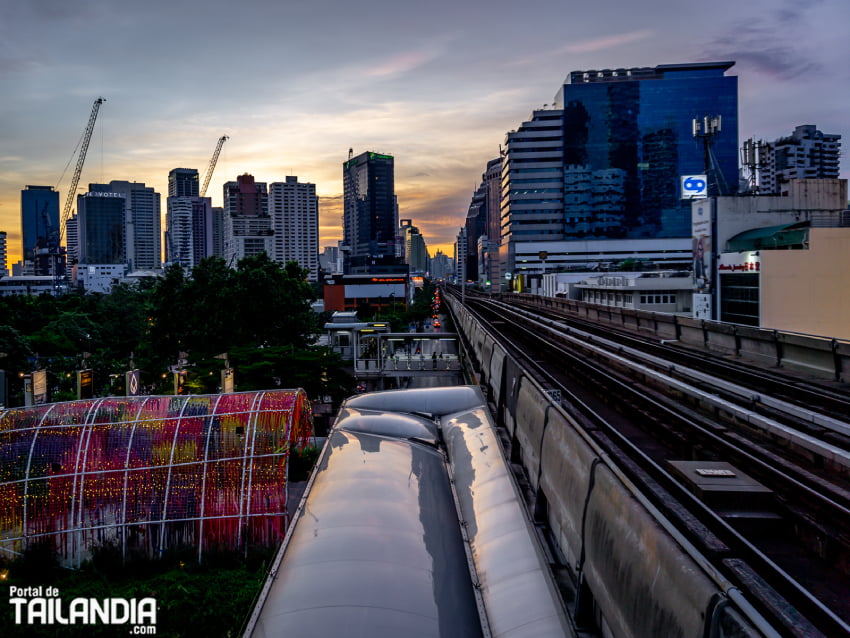 Localización de Tailandia Bangkok