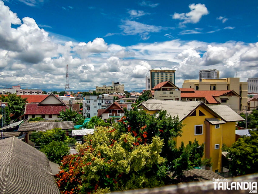 Localización de Tailandia en el sudeste asiático