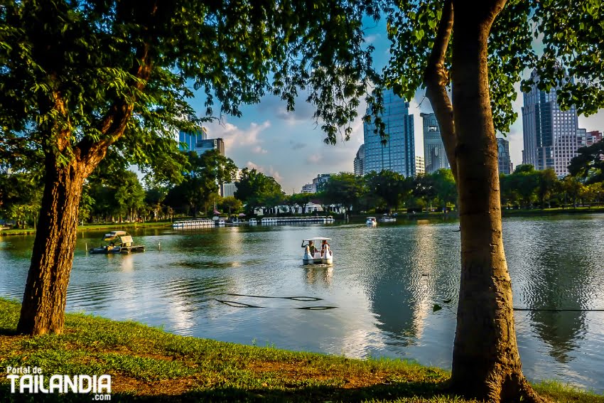 Parque Lumphini de Bangkok