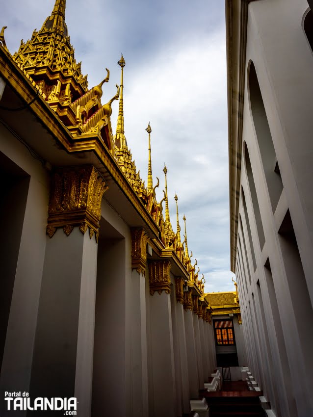 Paseando por el templo de Bangkok