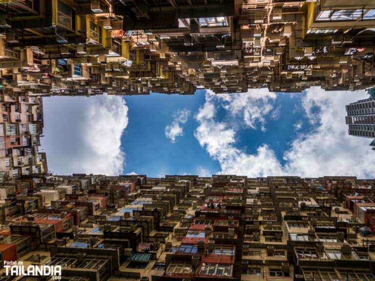 Monster. Building Rialto Monster Building, el Edificio Monstruo de Hong Kong