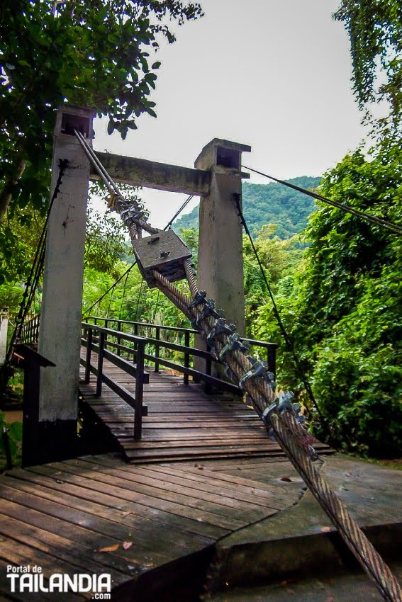 Puente en Mae Hong Son Tailandia