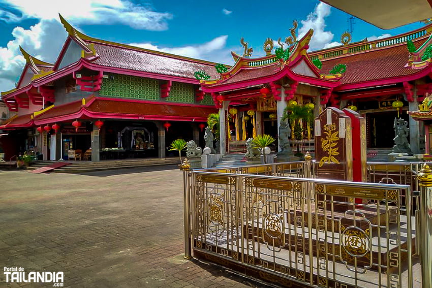 Recinto Templo Chino Jui Tui de Phuket