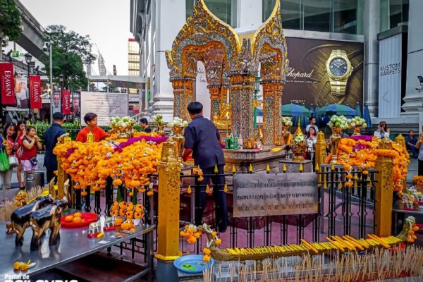 Santuario de Erawan en Bangkok