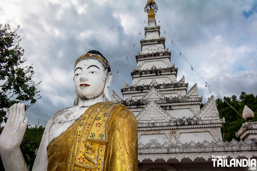 Templo Wat Phra Non en Mae Hong Son