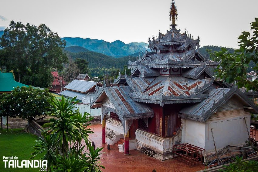 Vistas desde el templo de Mae Hong Son