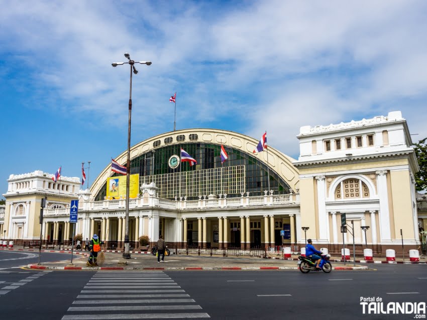 El tiempo en Bangkok época calurosa