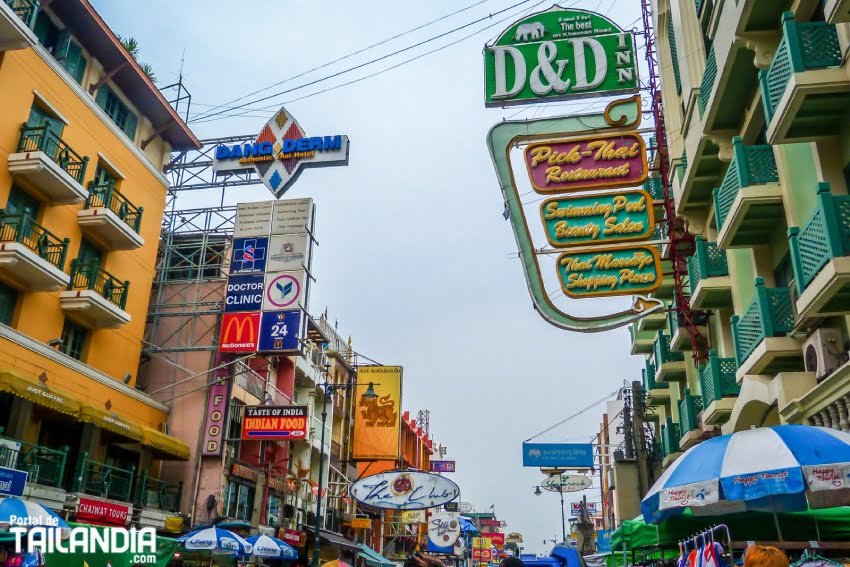 En busca de Hoteles Baratos en Khao San Road