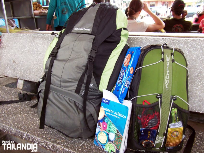 Hacer la mochila para viaje a Tailandia