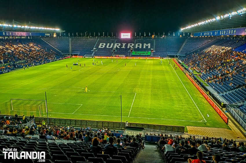 Interior del Chang Arena del Buriram United