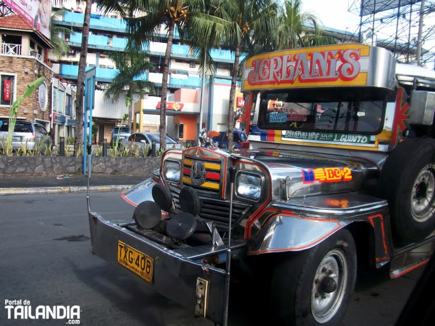 Jeepneys en Manila Filipinas