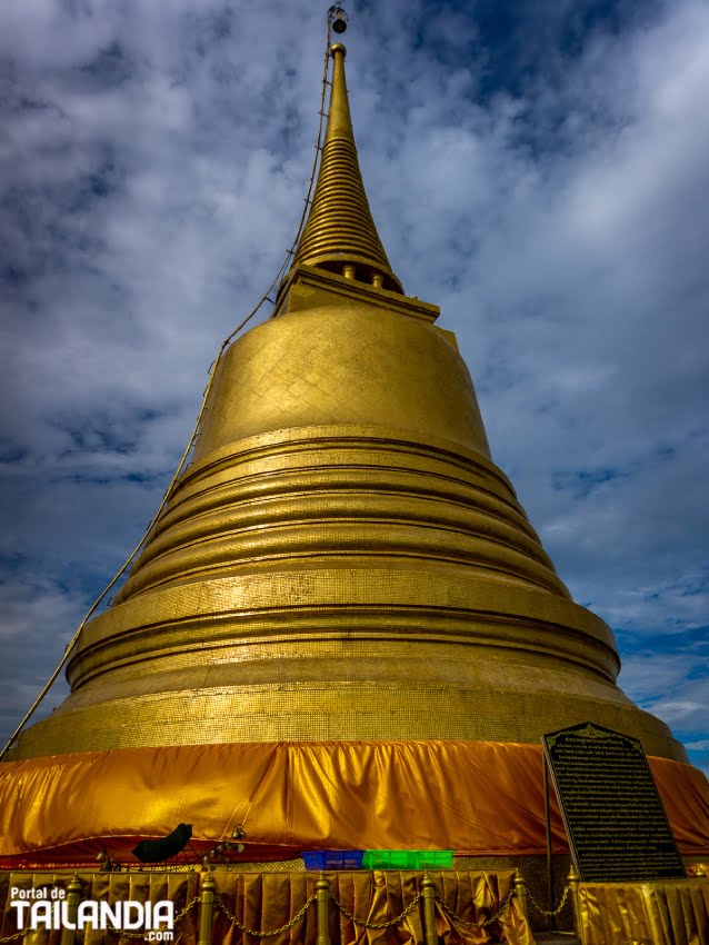 Monte dorado de Bangkok Wat Saket