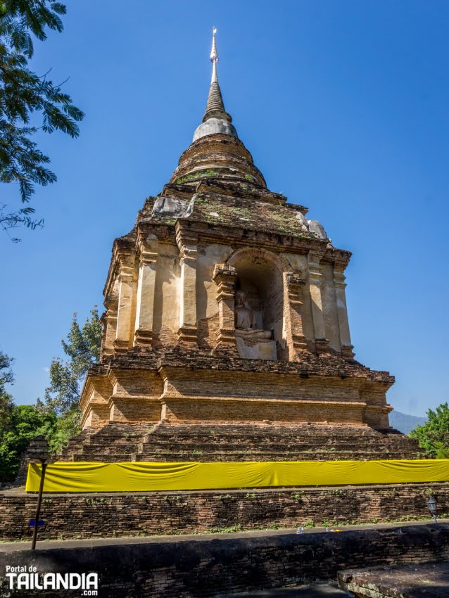 Pagoda del Wat Jed Yod de Chiang Mai