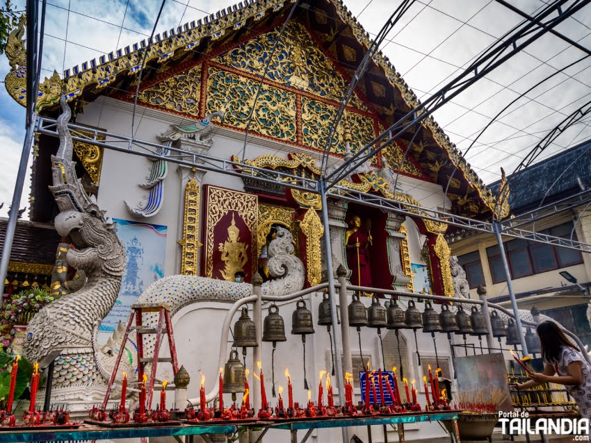 Templo Wat Upakhut de Chiang Mai