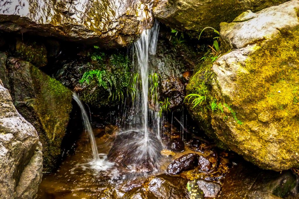 Salto de agua en Chiang Mai