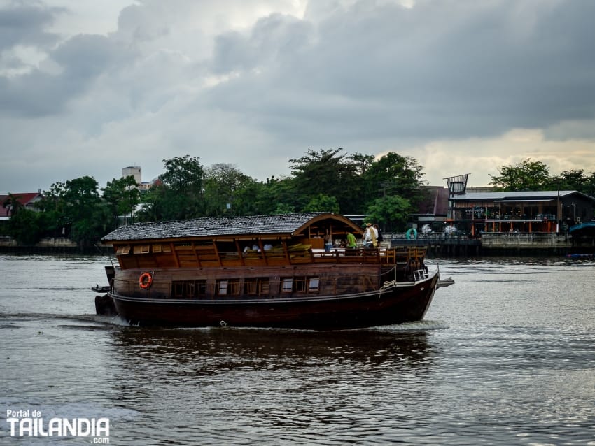 Recorriendo el Chao Phraya de Bangkok