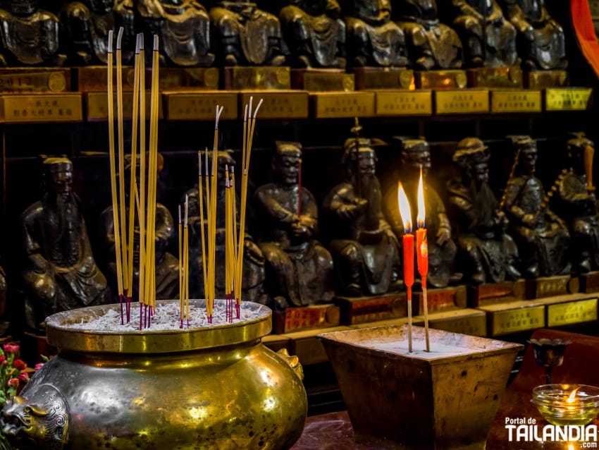 Santuario en la isla de Hong Kong