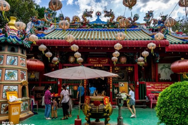 Guan Yu Shrine: Un Santuario a orillas del río Chao Phraya Guan Yu Shrine, un Santuario a orillas del río Chao Phraya