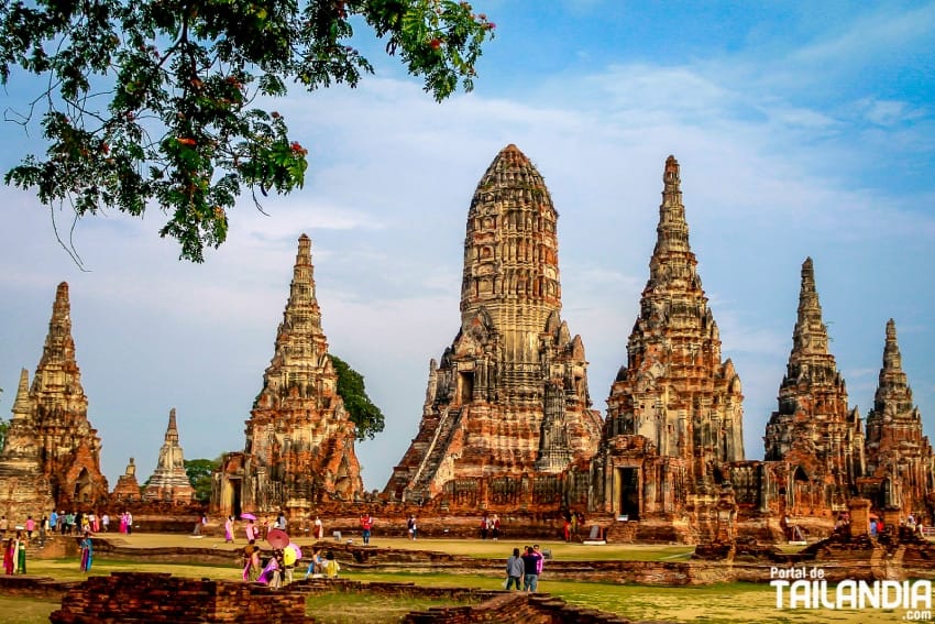 Wat Chaiwatthanaram de Ayutthaya