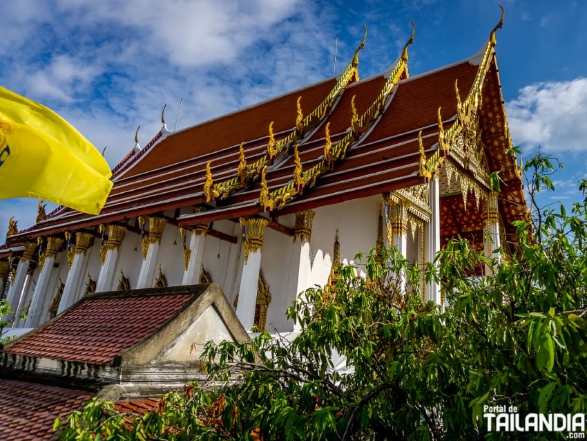 Wat Khema Phirataram Ratchaworawihan en Nonthaburi Wat Khema Phirataram Ratchaworawihan en Nonthaburi