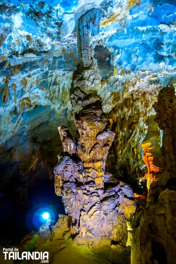 Estalagmitas Phong Nha cave
