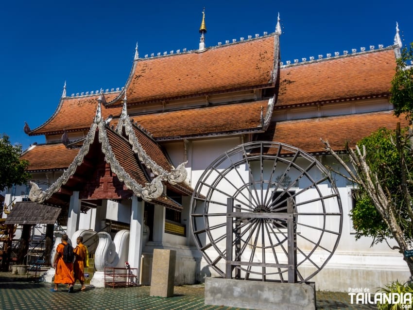 Wat Jet Lin, un templo mágico en el corazón de Chiang Mai