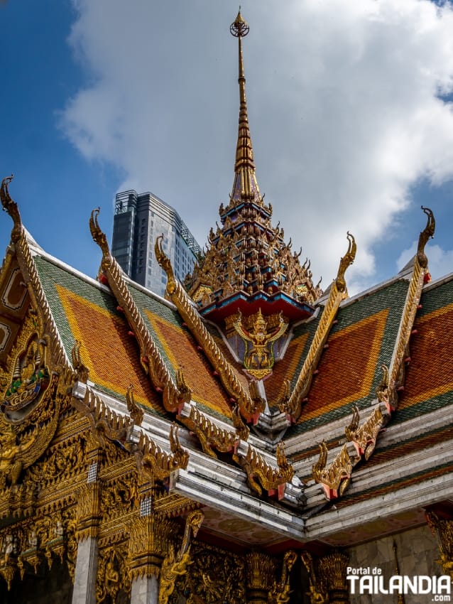 Arquitectura del Wat Hua Lamphong