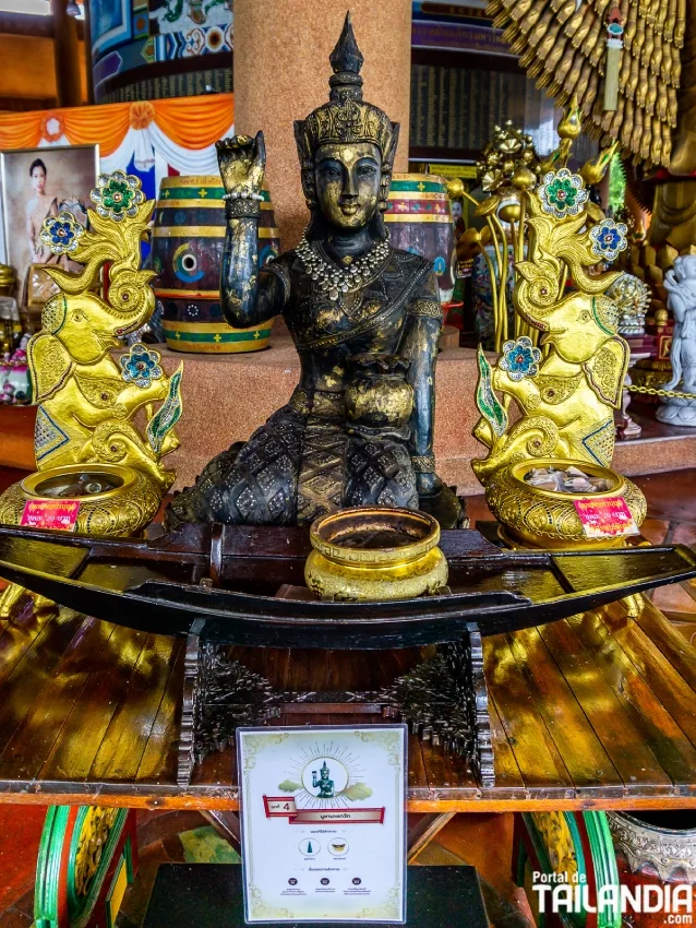 Budismo en el santuario de Bangkok