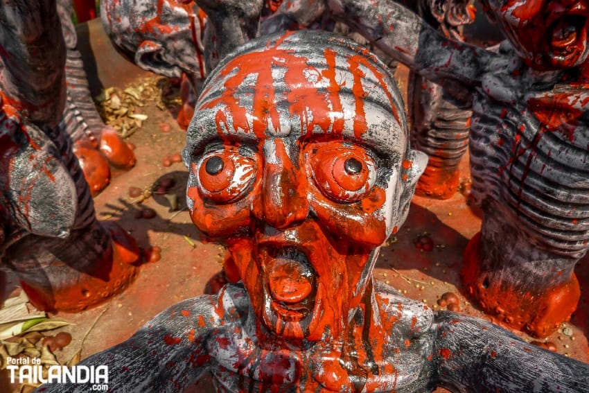 Animismo fantasmas en Tailandia