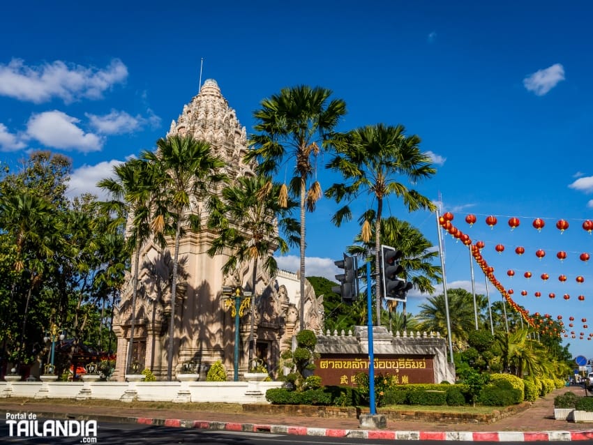 Buriram, una ciudad del noreste de Tailandia