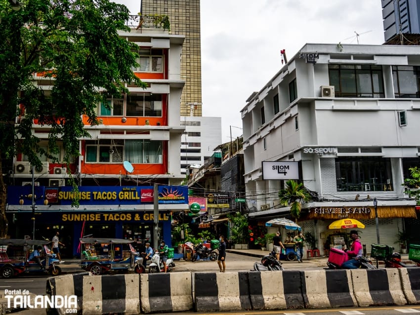Recorriendo las calles de Bangkok