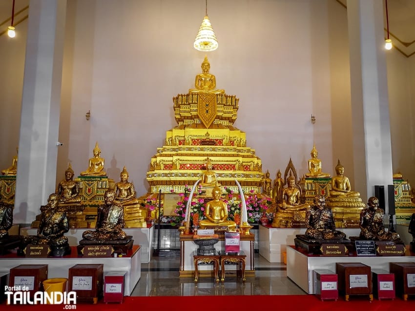 Templo Wat Kaew Fah Chulamanee de Bangkok