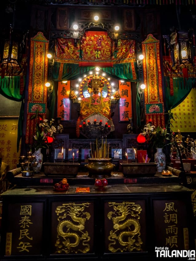 Templo de Tin Hau de Yaumatei en Hong Kong