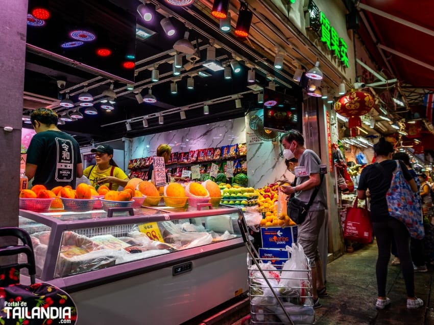 Visitando el mercado Yeung de Hong Kong