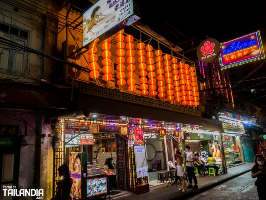 Callejeando en el barrio chino de Bangkok