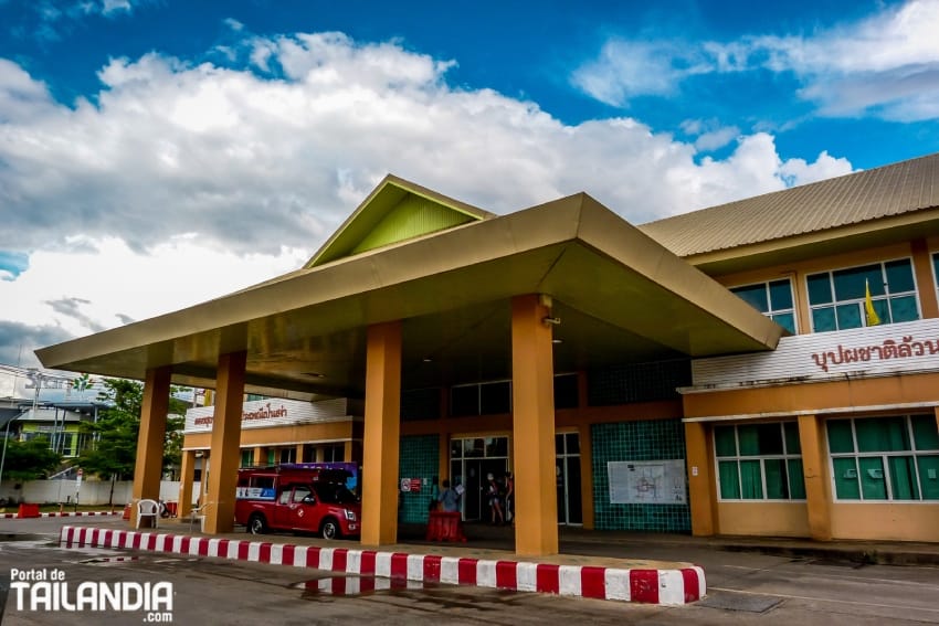 Estación de autobús en Chiang Mai