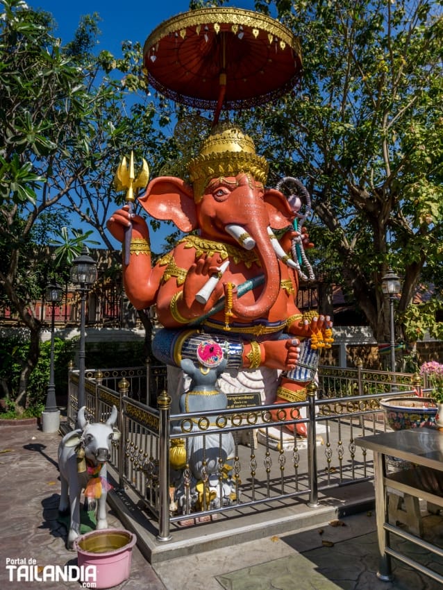 Ganesha en Wat Chang Khian de Chiang Mai
