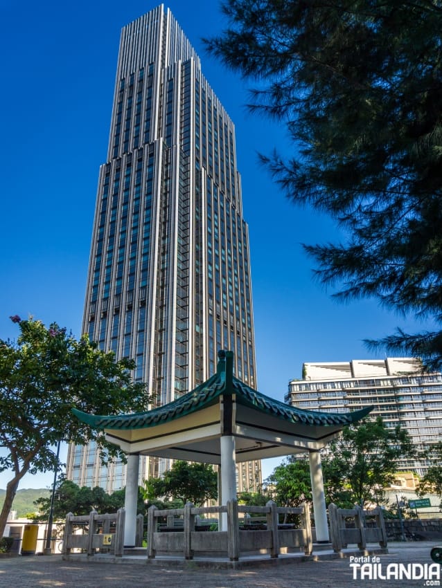Rascacielos en Hong Kong