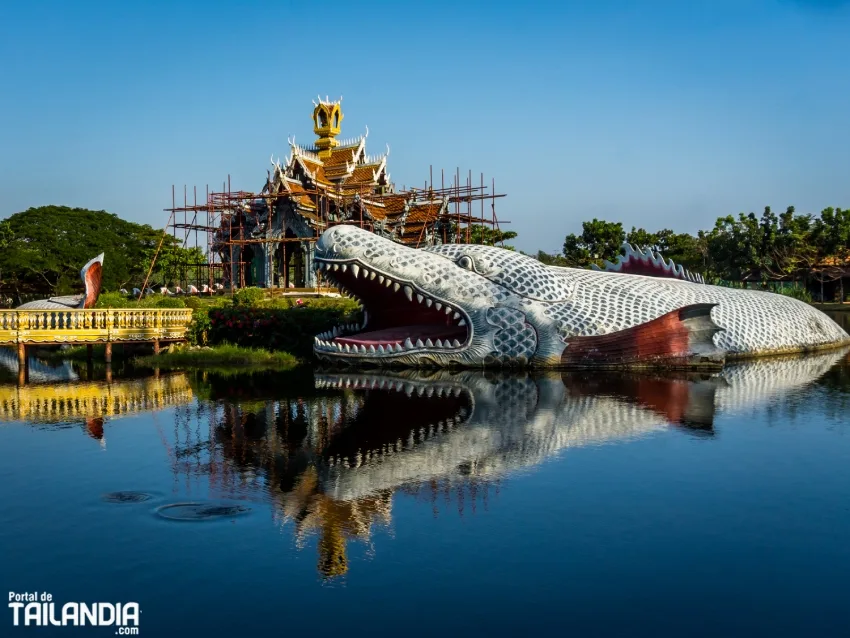 Paseando por el monte Sumeru de Bangkok