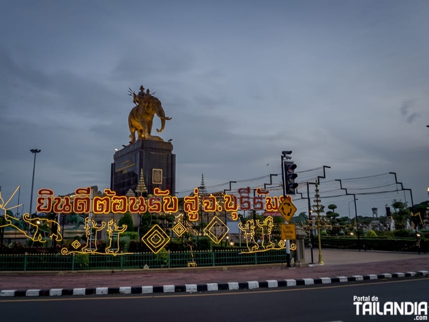 Rey Rama 1 en Buriram