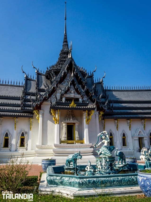 Santuario en ancient Siam