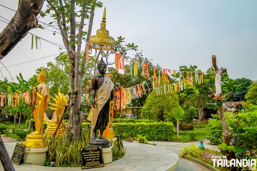 Santuario Wat Daeng Thammachat en Nonthaburi
