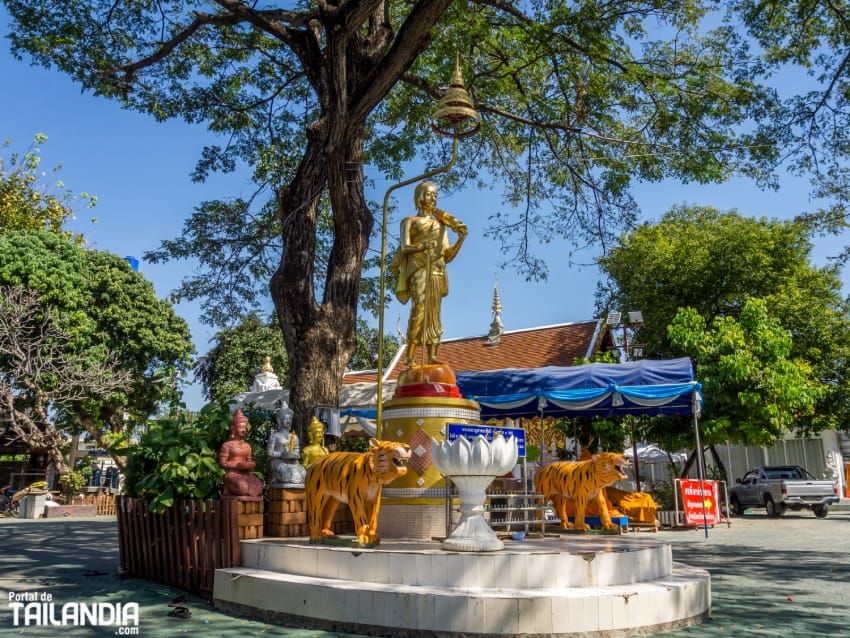 Templo Wat Chang Khian en Chiang Mai
