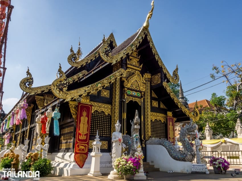 Templo Wat Inthakhin Sadue Muang de Chiang Mai