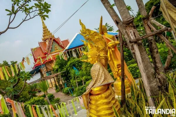 Templo Wat Daeng Thammachat en Nonthaburi Templo de Wat Daeng Thammachat en Nonthaburi